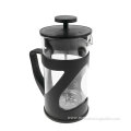 600mL Plastic Bottom Glass French Press Coffee Maker